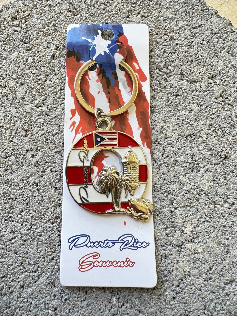 Puerto Rico Souvenir Key Chain - Picture 4 of 8